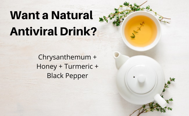 Tea, Chrysanthemum, Turmeric, Honey