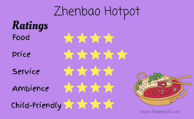 zhenbao hotpot, restaurant review, hotpot buffet