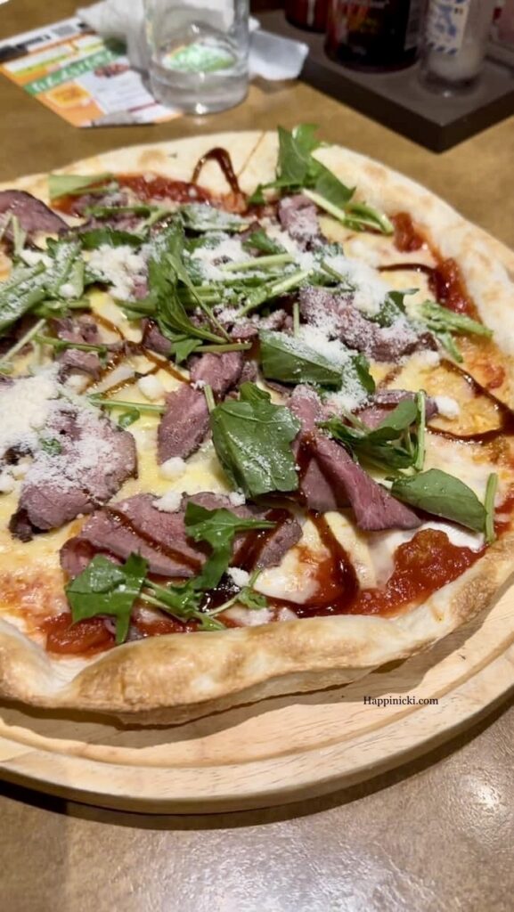 roast beef pizza
