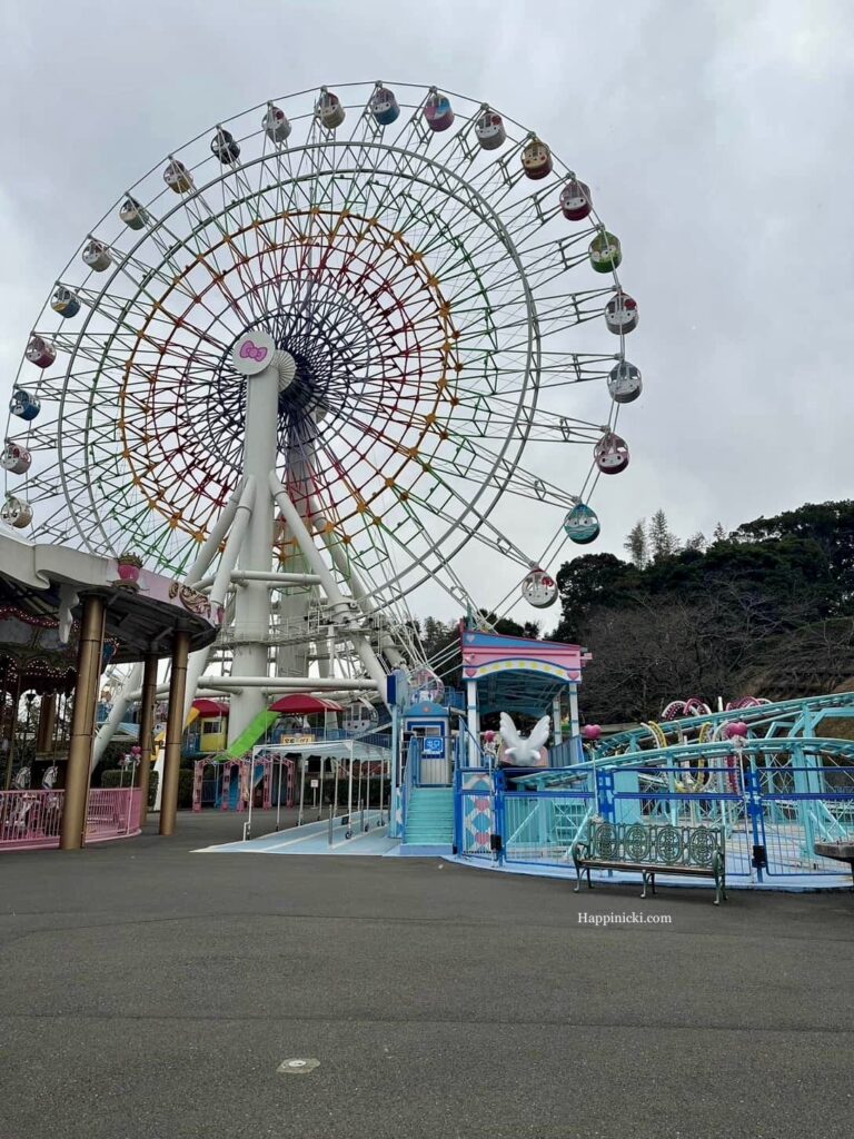 hello kitty, angel coaster, roller coaster