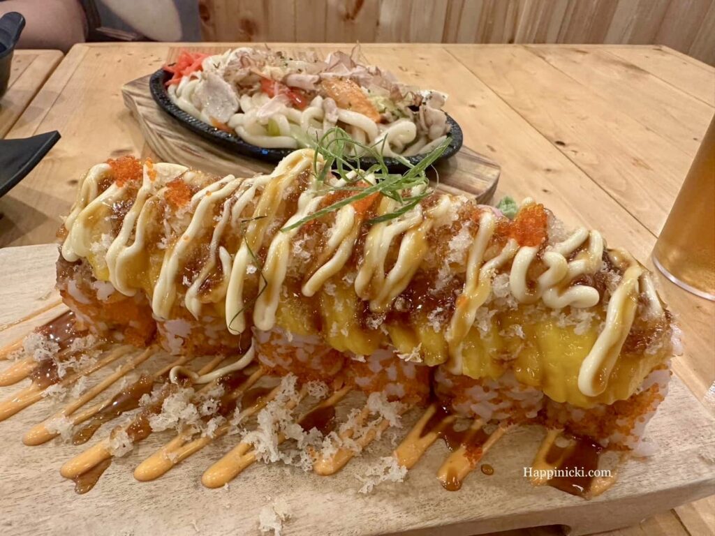 manmaru roll, maki, california maki, 