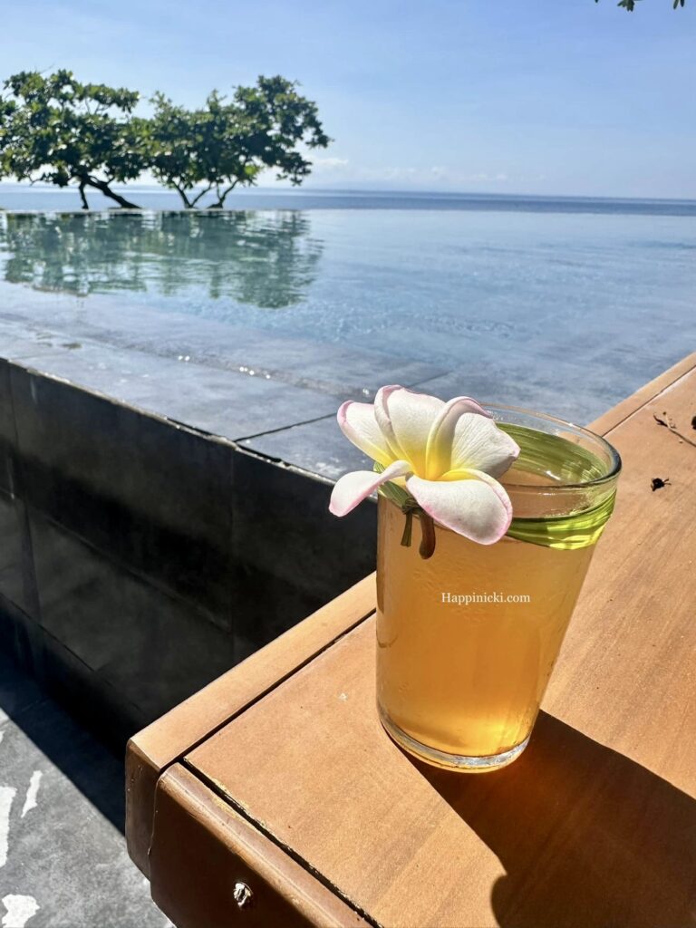 dalandan juice, welcome drink