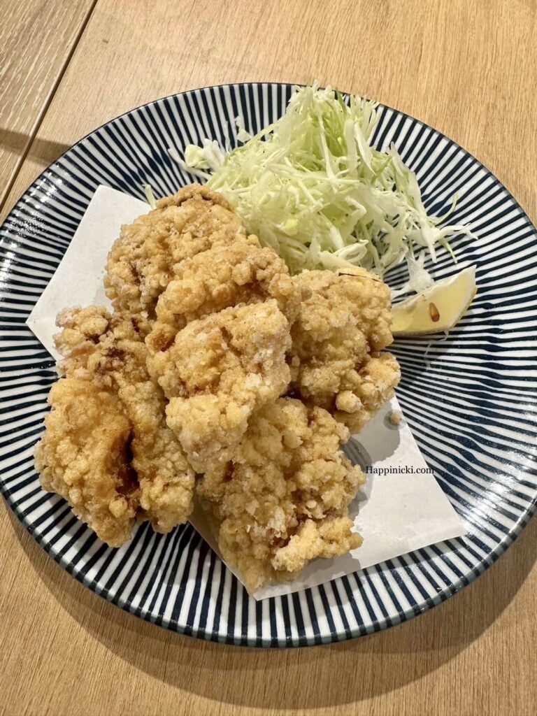 chicken karaage, fried chicken