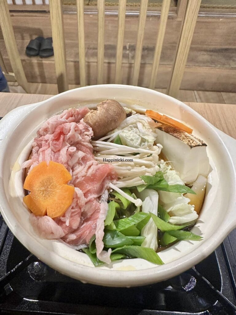 beef sukiyaki, sukiyaki hotpot